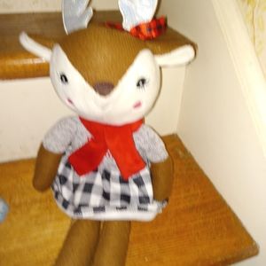 Spark Girl Fox My First Christmas Stuffed Animal